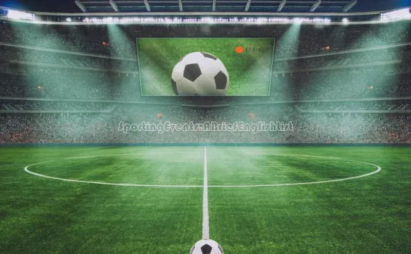 SportingEvents:ABriefEnglishList